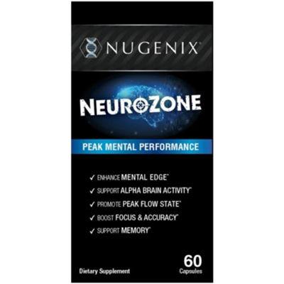 Neuro Zone - Peak Mental Performance - Enhances Mental Edge (60 Capsules)
