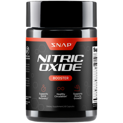 Nitric Oxide Booster - Supports Quick Recovery, Healthy Circulation & Muscle Growth (60 Capsules)
