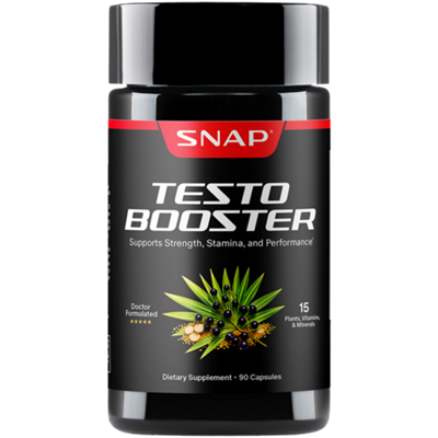 Testo Booster - Supports Strength, Stamina & Performance (90 Capsules)