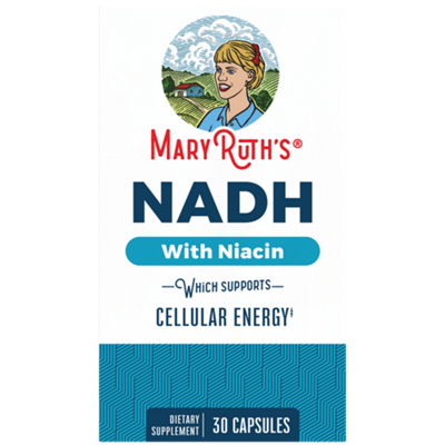 NADH - With Niacin - Supports Cellular Energy, Nervous System Function & Overall Wellness (30 Capsules)