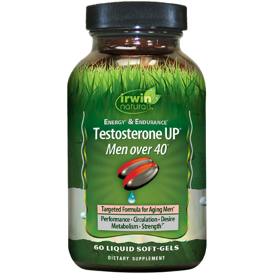 Testosterone UP - Men over 40 - Targeting Formula for Aging Men (60 Liquid SoftGels)