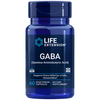 GABA - Promotes a Relaxed State of Mind (60 Capsules)