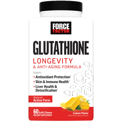 Glutathione - Longevity & Anti Aging Formula - Lemon (60 Softgels)