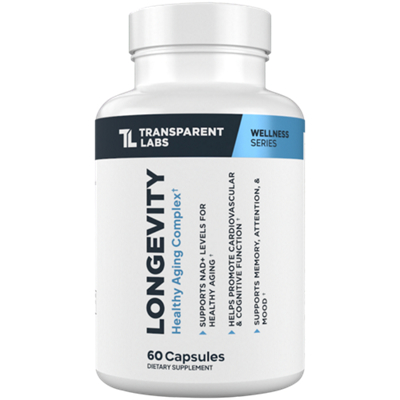 Longevity - NAD+ Levels For Healthy Aging (60 Capsules)