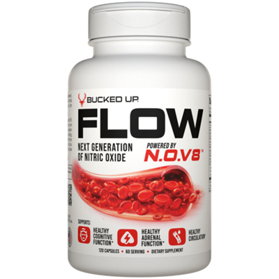 Flow Nitric Oxide - Supports Healthy Circulation & Cardiovascular Wellness (120 Capsules)