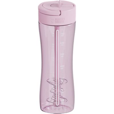 Perfect Shaker Straw Bottle - Blush (28 oz.)