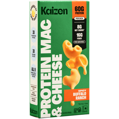 Mac & Cheese Protein Pasta - 60g Protein - Made from Lupini Beans - Spicy Buffalo Ranch (4 Servings)