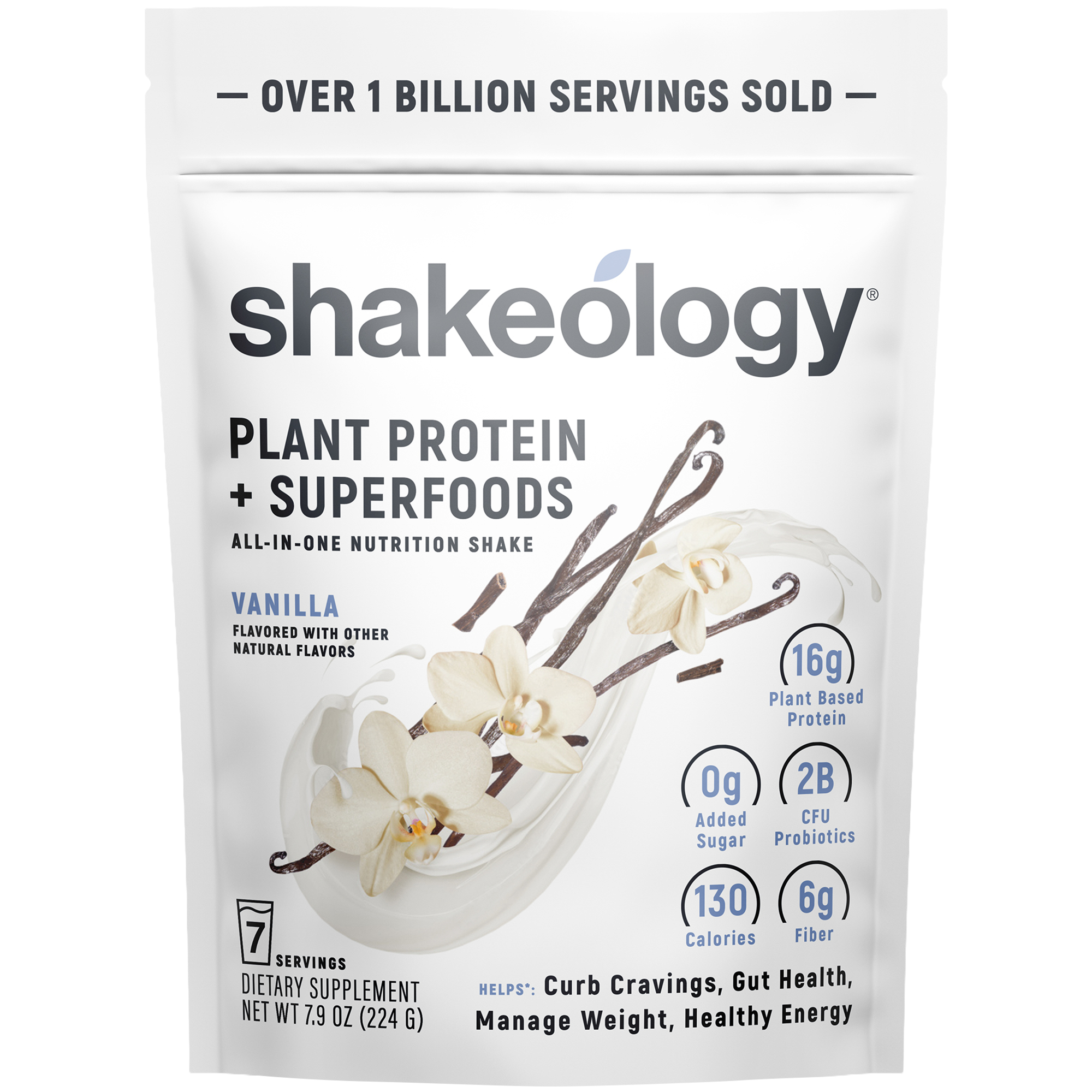 Plant Protein  Superfoods  AllinOne Superfood  Protein Shake  Vanilla 7 Servings