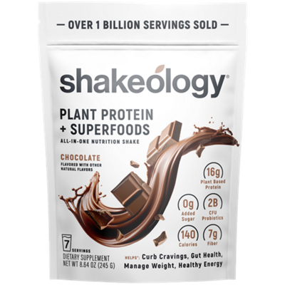 Plant Protein & Superfoods - All-in-One Superfood + Protein Shake - Chocolate (7 Servings)