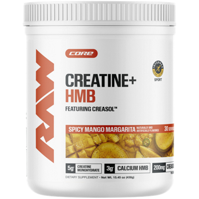 Creatine + HMB - Featuring Creasol - 5g Creatine Monohydrate - Spicy Mango Margarita (30 Servings)