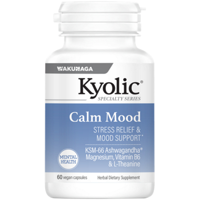Calm Mood - Stress Relief & Mood Support - Mental Health (60 Vegan Capsules)