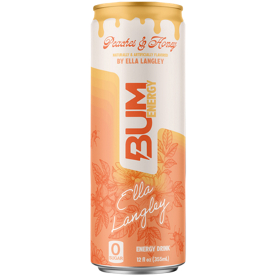 Energy Drink - Peaches & Honey Ella Langley Limited Time Flavor (1 Drink, 12 Fl. Oz.)