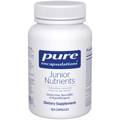 Junior Nutrients - Support Healthy Growth, Cognitive Development & Daily Wellness (120 Capsules)