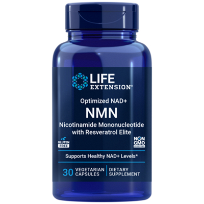 Optimized NAD+ NMN - Supports Youthful Cellular Function (30 Capsules)