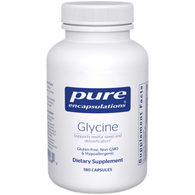 Glycine 1500mg - Supports Relaxation, Healthy Sleep Quality & Optimal Metabolic Function (180 Capsules)