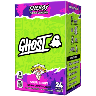 GHOST Energy Drink Mix - Zero Sugar - Welch's Grape Limited Time Flavor (8 Sticks)