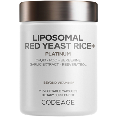 Liposomal Red Yeast Rice+ - Garlic Extract (30 Servings)