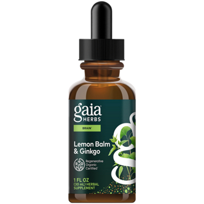Lemon Balm & Gingko - Focus & Balance (1 fl oz.)