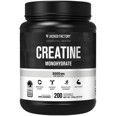 Creatine Monohydrate Powder - 5,000mg per Serving - Unflavored (200 Servings)
