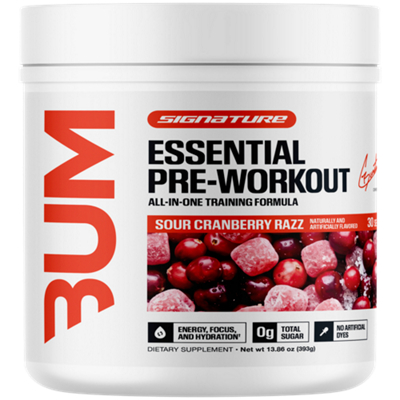 Essential Pre-Workout - Sour Cranberry Razz (13.86 Oz./30 Servings)