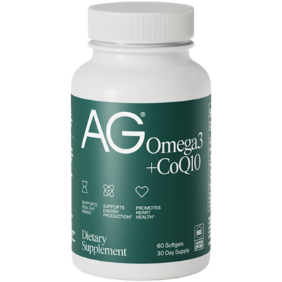 Omega3 & CoQ10 - Supports Cardiovascular Wellness & Daily Vitality (60 Softgels)