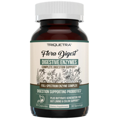 Digestive Enzymes - Complete Digestion Support - Digestion Supporting Probiotics (30 Capsules)