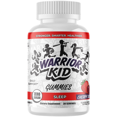 Warrior Kid Gummies - Sleep - Zero Sugar - Cherry Berry (30 Servings)