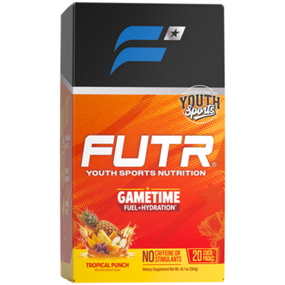 Fuel + Hydration - Youth Sports Nutrition - Tropical Punch (10.7 oz./20 Stick Packs)