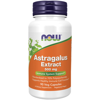 Astragalus Extract - 500 mg - Immune System Support (90 Veg Capsules)