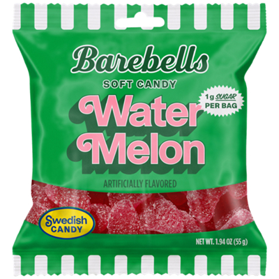 Soft Candy - Watermelon - 1g Sugar (14 Bags)