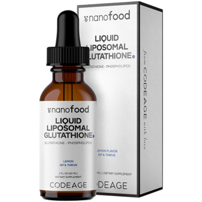 Liquid Liposomal Glutathione - Lemon Sip & Thrive (2 Fl. Oz. / 30 Servings)