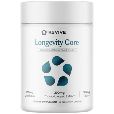 Longevity Core - Cellular Renewal, Muscular, Power & Strength (90 Vegetarian Capsules)