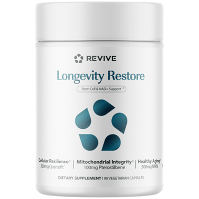 Longevity Restore - Stem Cell & NAD + Support (90 Vegetarian Capsules)