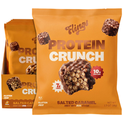 Protein Crunch - 10g Protein - Salted Caramel (8 Pack)
