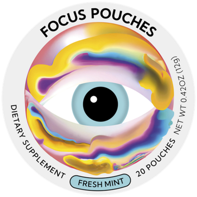 Focus Pouches - Mental Support - Fresh Mint (20 Pouches)