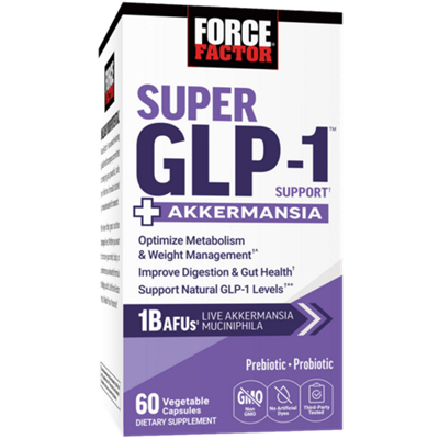 Super GLP-1 & Akkermansia - Prebiotic & Probiotic (60 Vegetable Capsules)