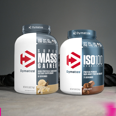 Two Dymatize items