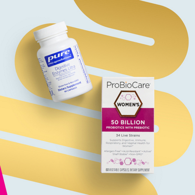 One Pure Encapsulations item and one ProBioCare item