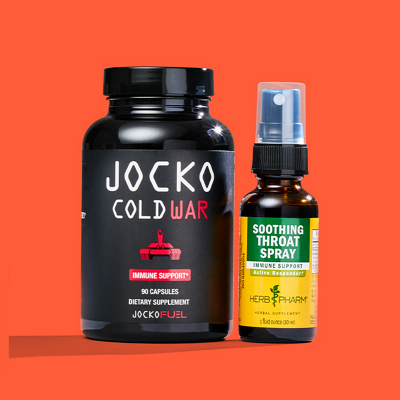 One JOCKO Cold War item and one Herb Pharm item