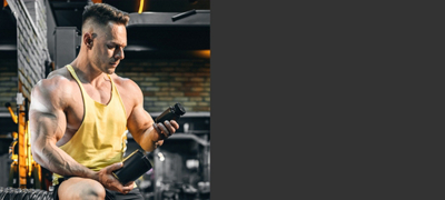 person holding supplement