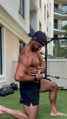 Man posing