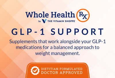 Orange and white banner with blue text